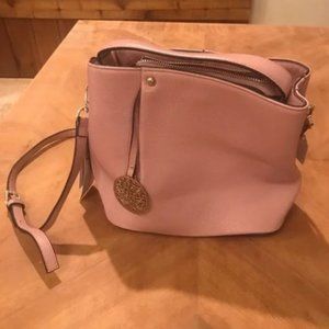 NWT Pink leather Iswee purse